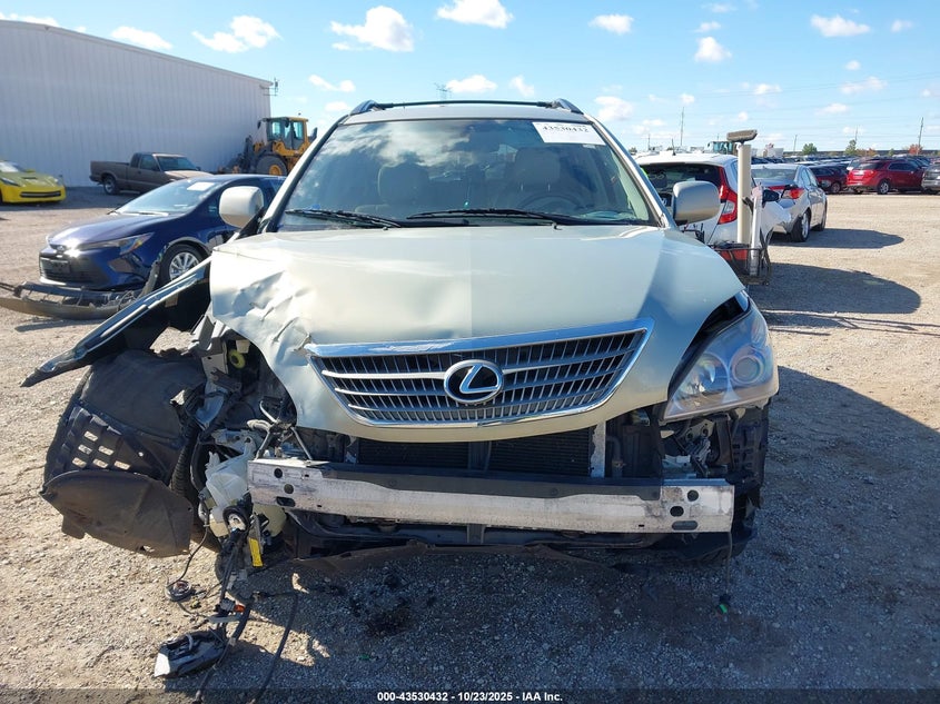 2008 Lexus Rx 400H VIN: JTJHW31U482040521 Lot: 43530432