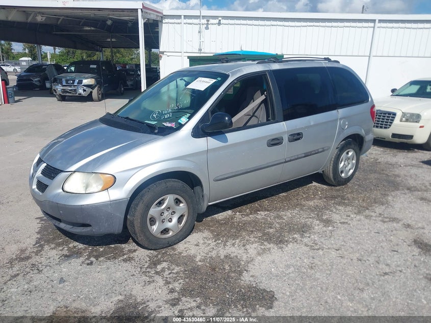 1B4GP25342B668784 2002 DODGE CARAVAN photo no. 2