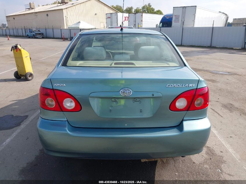 2006 Toyota Corolla Le VIN: 1NXBR32E46Z606357 Lot: 43530468