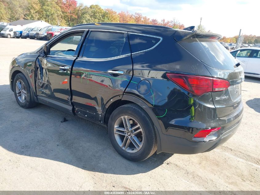 2018 HYUNDAI SANTA FE SPORT 2.4L 5XYZU3LB2JG536003
