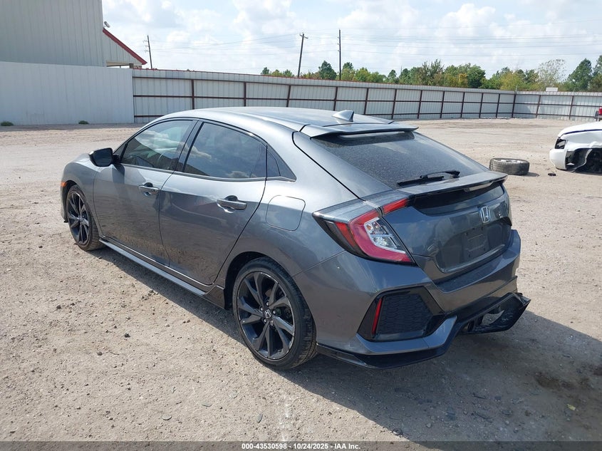2018 HONDA CIVIC SPORT SHHFK7H45JU239677