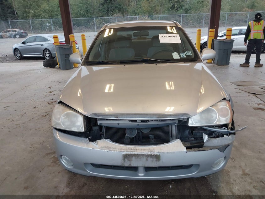 2004 Kia Spectra Ex/Lx VIN: KNAFE121245008503 Lot: 43530607