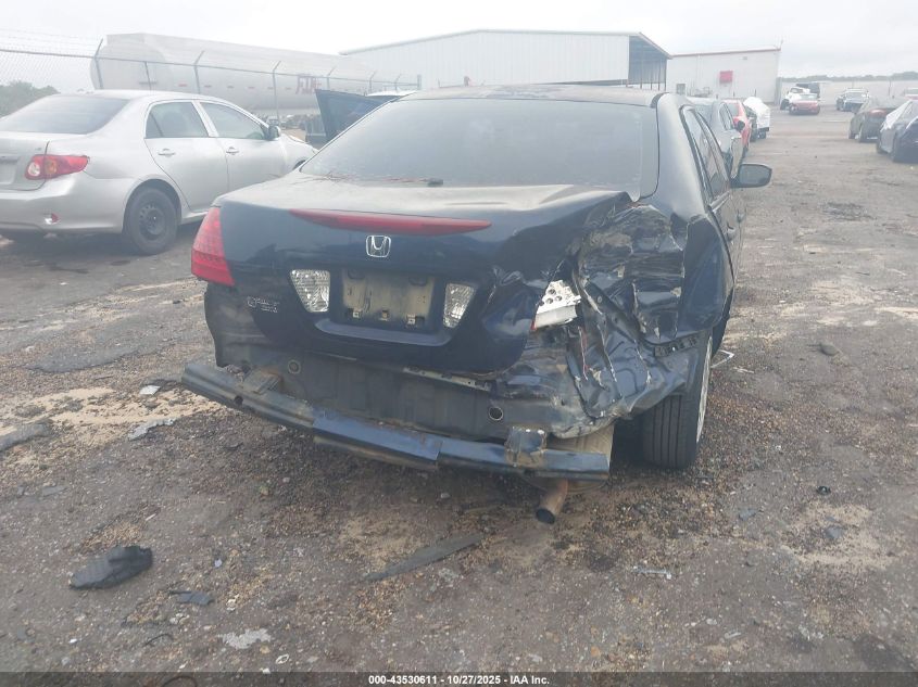 2007 Honda Accord 2.4 Vp VIN: 1HGCM561X7A002505 Lot: 43530611