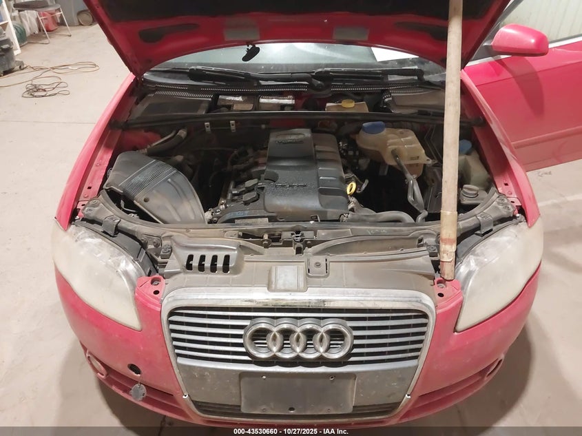 2007 Audi A4 2.0T VIN: WAUAF78E57A008978 Lot: 43530660