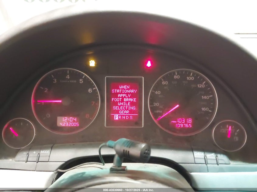 2007 Audi A4 2.0T VIN: WAUAF78E57A008978 Lot: 43530660