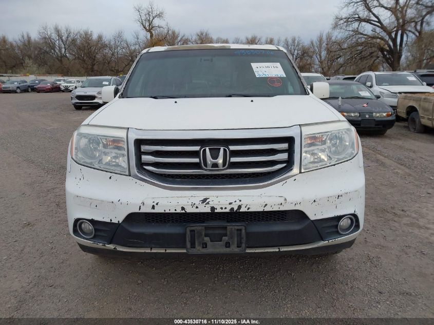 2014 Honda Pilot Ex-L VIN: 5FNYF4H56EB028533 Lot: 43530716