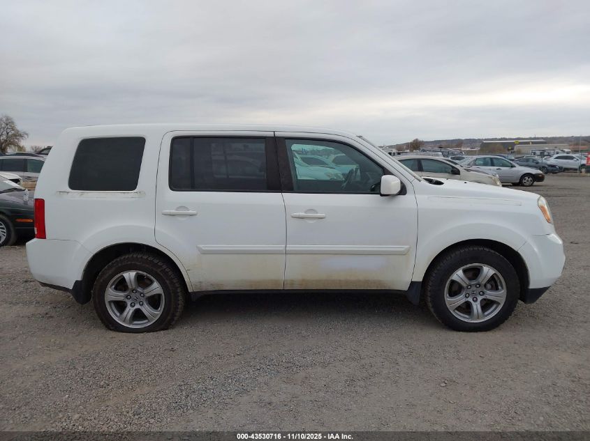2014 Honda Pilot Ex-L VIN: 5FNYF4H56EB028533 Lot: 43530716