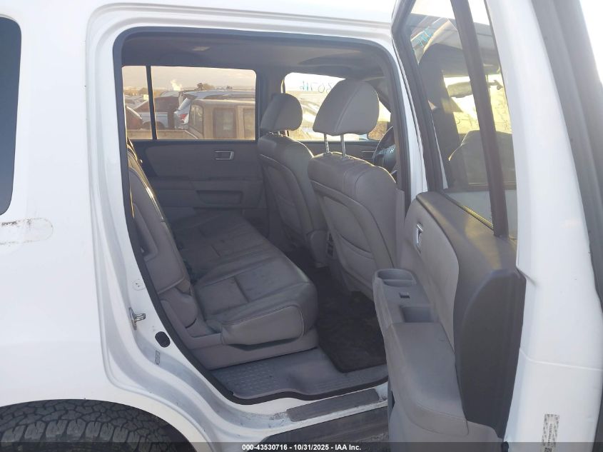 2014 Honda Pilot Ex-L VIN: 5FNYF4H56EB028533 Lot: 43530716