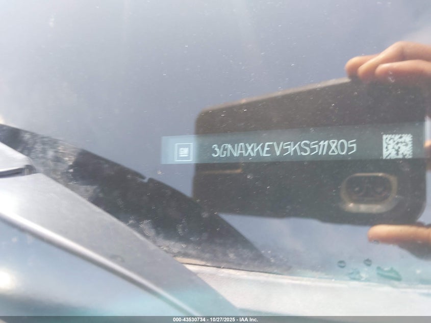 2019 CHEVROLET EQUINOX LT - 3GNAXKEV5KS511805