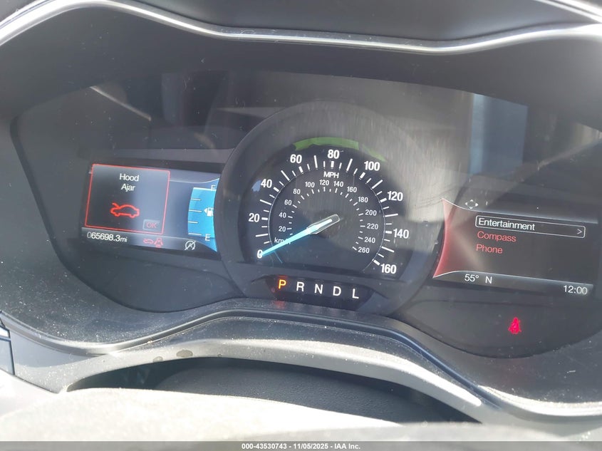 2020 Ford Fusion Se VIN: 3FA6P0HD0LR216373 Lot: 43530743