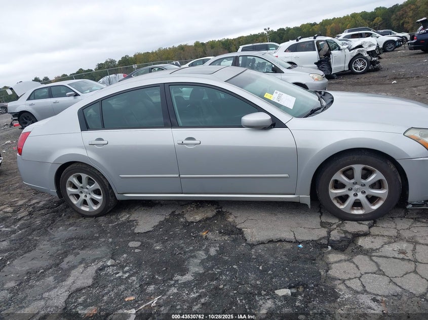 2007 Nissan Maxima 3.5 Sl VIN: 1N4BA41E07C835411 Lot: 43530762