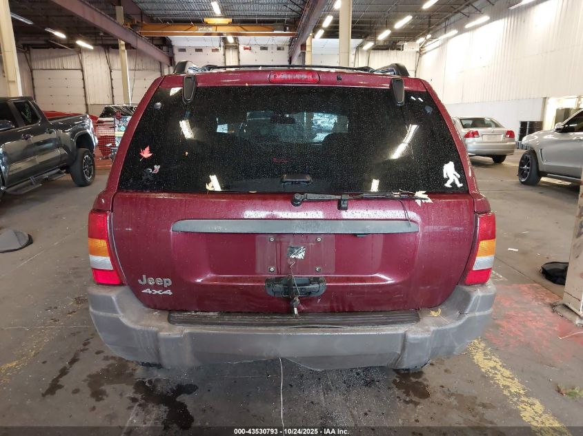 2003 Jeep Grand Cherokee Laredo VIN: 1J4GW48SX3C511996 Lot: 43530793