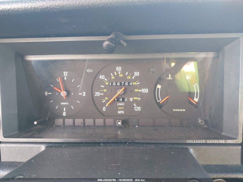 1991 Volvo 240 VIN: YV1AA8842M1453392 Lot: 43530798