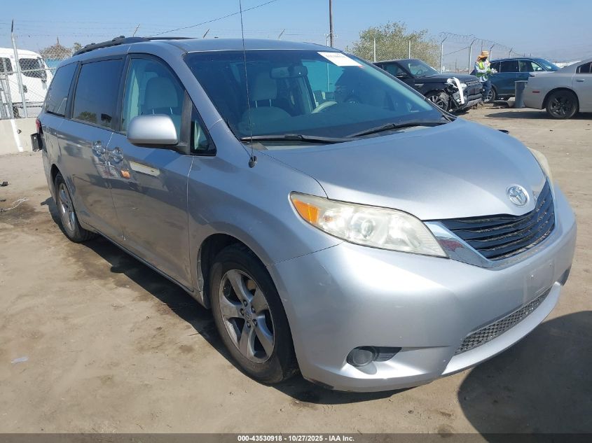 TOYOTA SIENNA LE V6 8 PASSENGER