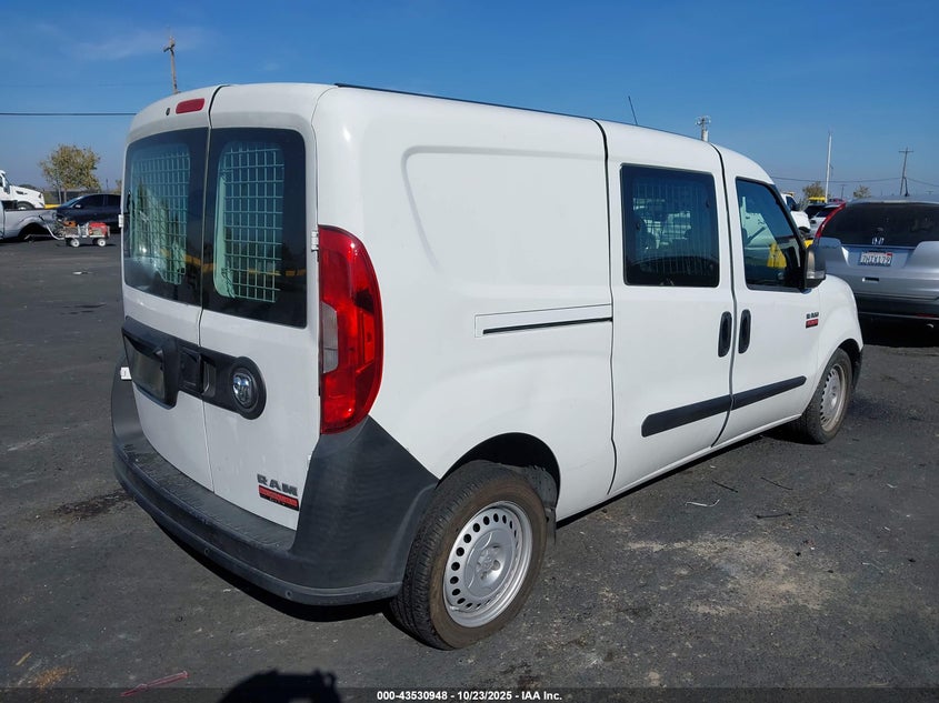 2021 RAM PROMASTER CITY TRADESMAN ZFBHRFAB2M6U43784