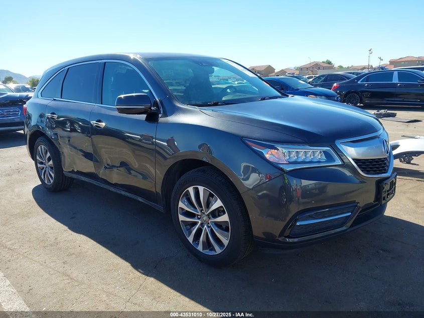 ACURA MDX TECHNOLOGY ACURAWATCH PLUS PACKAGES/TECHNOLOGY PACKAGE