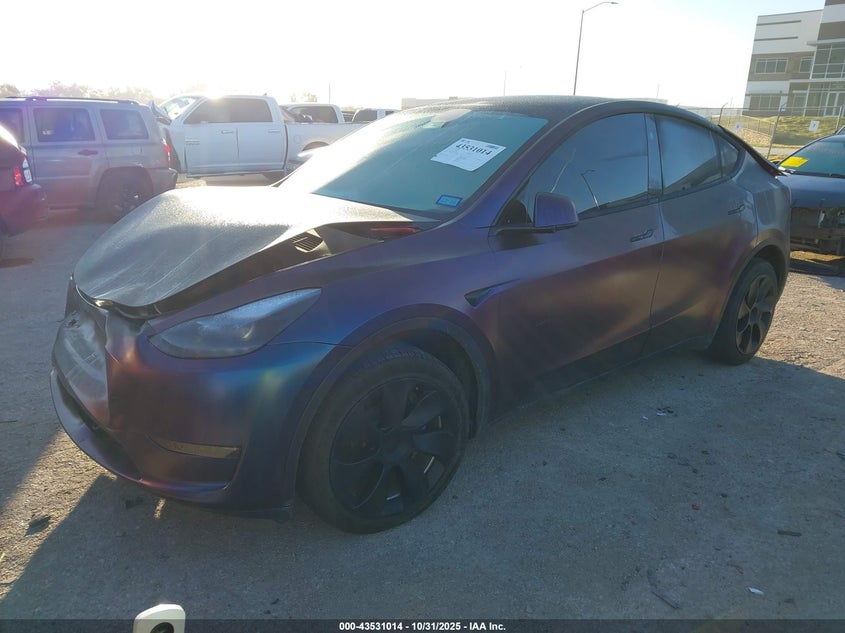 7SAYGDEE8RA232743 2024 TESLA MODEL Y photo no. 2