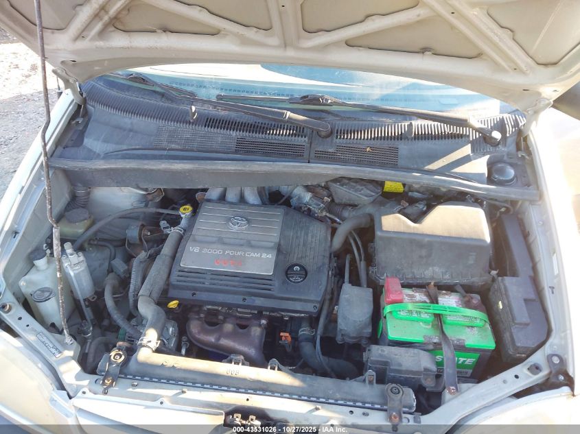 2003 Toyota Sienna Le VIN: 4T3ZF13CX3U534124 Lot: 43531026