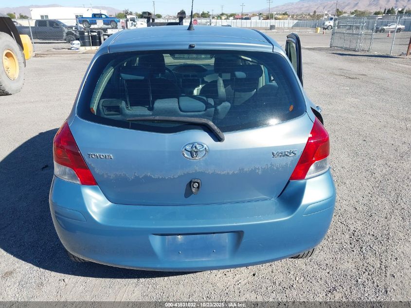 2009 Toyota Yaris VIN: JTDKT903195259501 Lot: 43531032