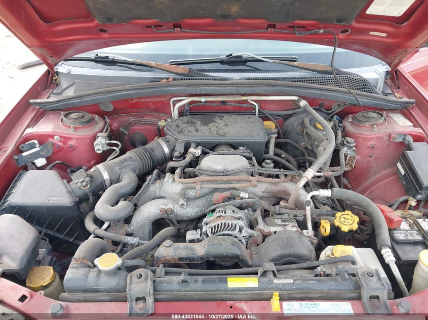 2006 Subaru Forester 2.5X VIN: JF1SG63606G728026 Lot: 43531044