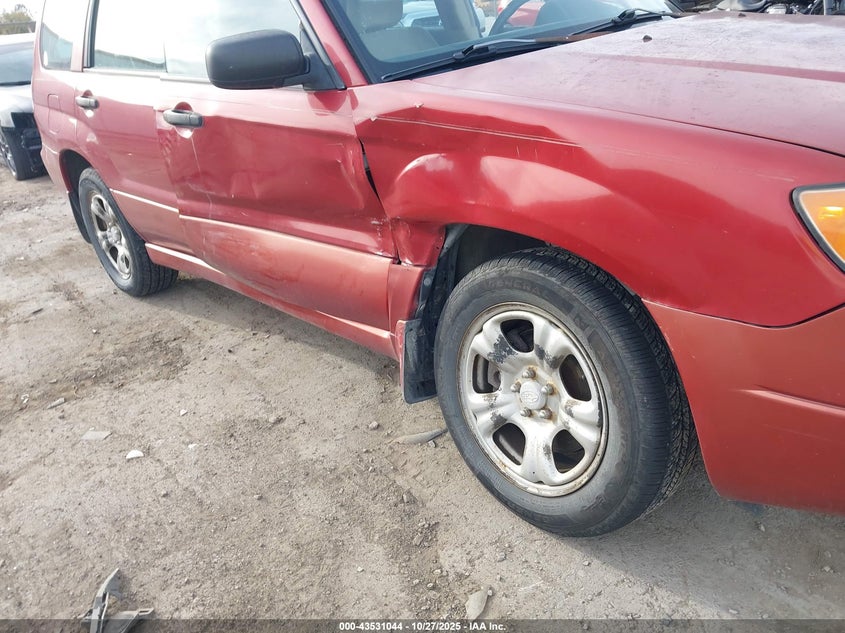 2006 Subaru Forester 2.5X VIN: JF1SG63606G728026 Lot: 43531044