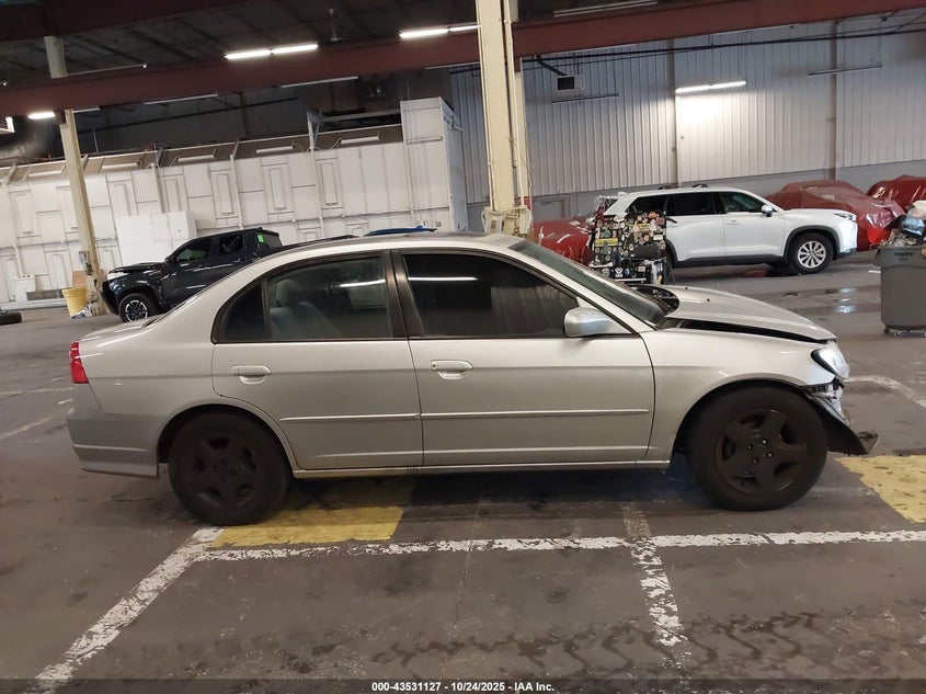 2004 Honda Civic Ex VIN: 2HGES26814H501362 Lot: 43531127