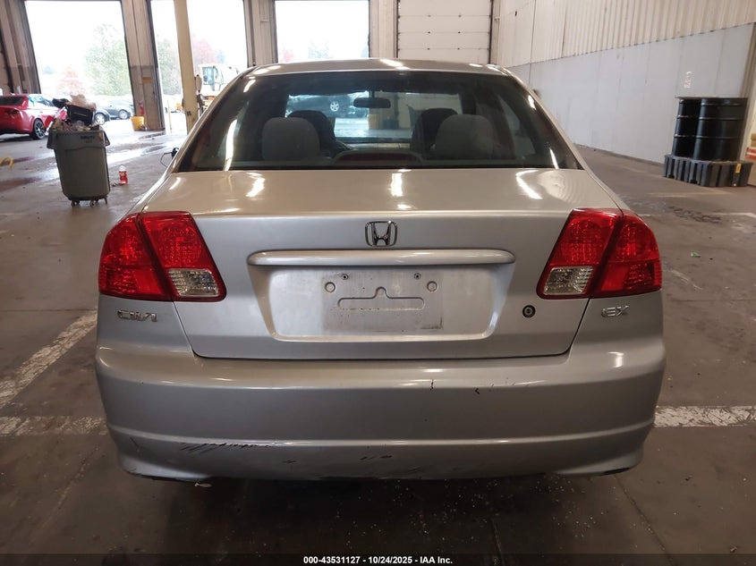 2004 Honda Civic Ex VIN: 2HGES26814H501362 Lot: 43531127