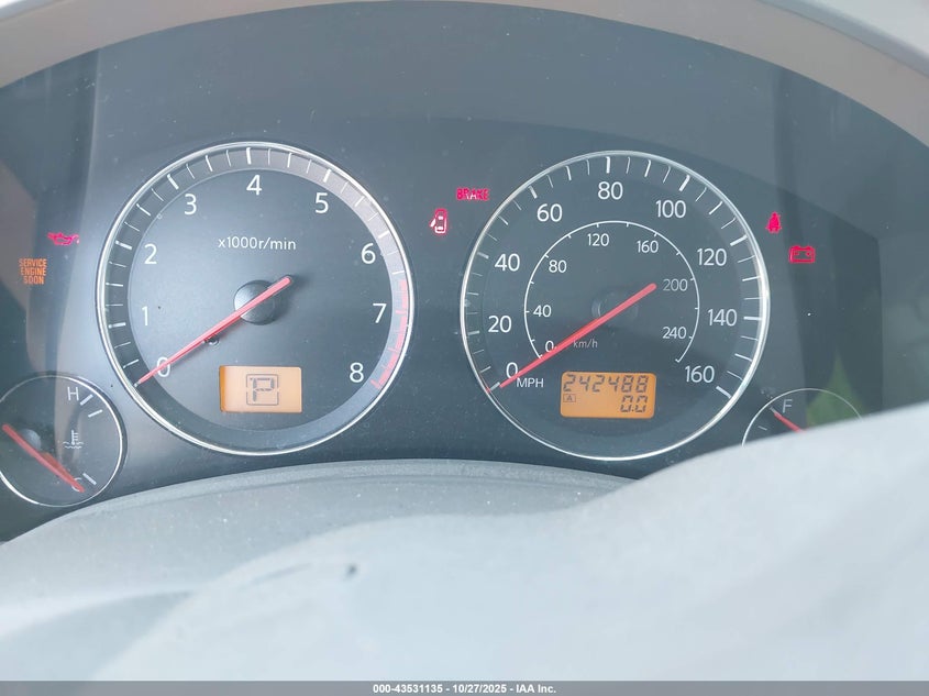 2004 Infiniti Fx35 VIN: JNRAS08U74X105265 Lot: 43531135