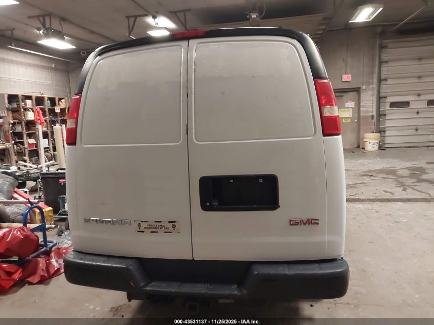 2018 GMC Savana 3500 Work Van VIN: 1GTZ7HFG0J1226542 Lot: 43531137