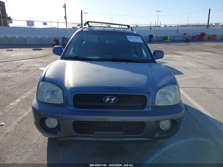 2002 Hyundai Santa Fe Gls/Lx VIN: KM8SC13D72U270127 Lot: 43531145