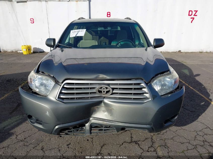 2009 Toyota Highlander VIN: JTEES41A892147260 Lot: 43531197