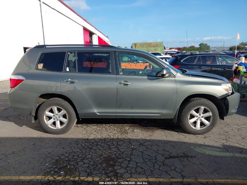 2009 Toyota Highlander VIN: JTEES41A892147260 Lot: 43531197