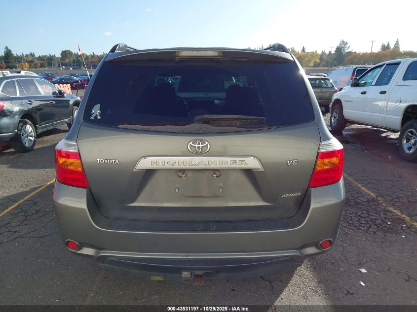 2009 Toyota Highlander VIN: JTEES41A892147260 Lot: 43531197