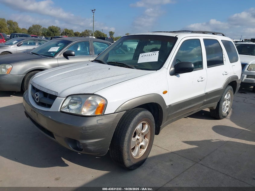4F2CU08171KM59370 2001 MAZDA TRIBUTE photo no. 2