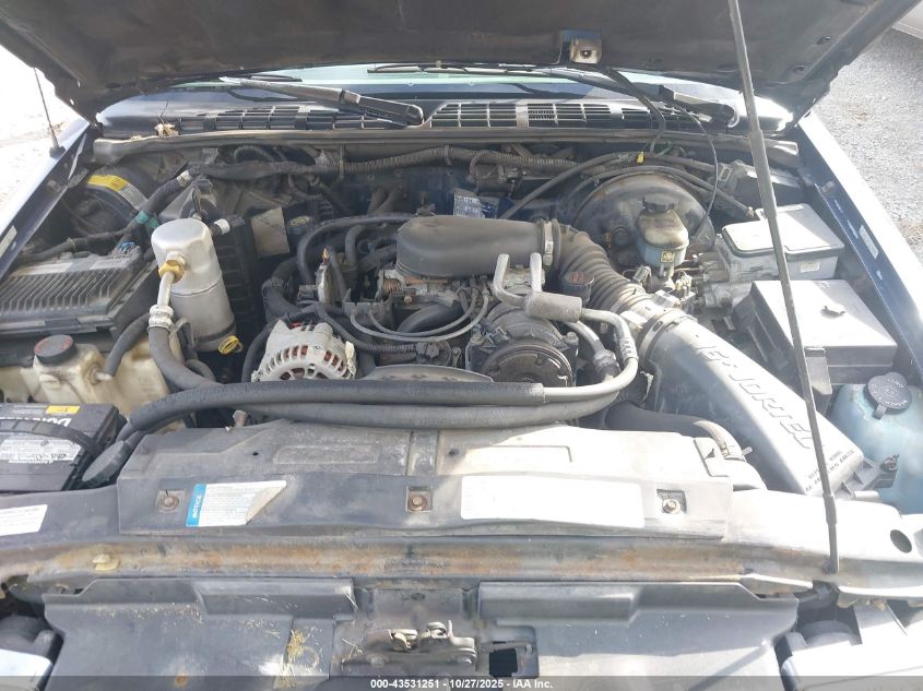 1998 Chevrolet S-10 Ls Sportside VIN: 1GCCS19X0W8246263 Lot: 43531251