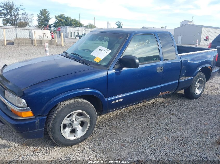 1998 Chevrolet S-10 Ls Sportside VIN: 1GCCS19X0W8246263 Lot: 43531251