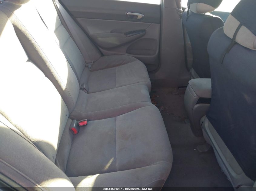 2008 Honda Civic Lx VIN: 2HGFA16508H324316 Lot: 43531287