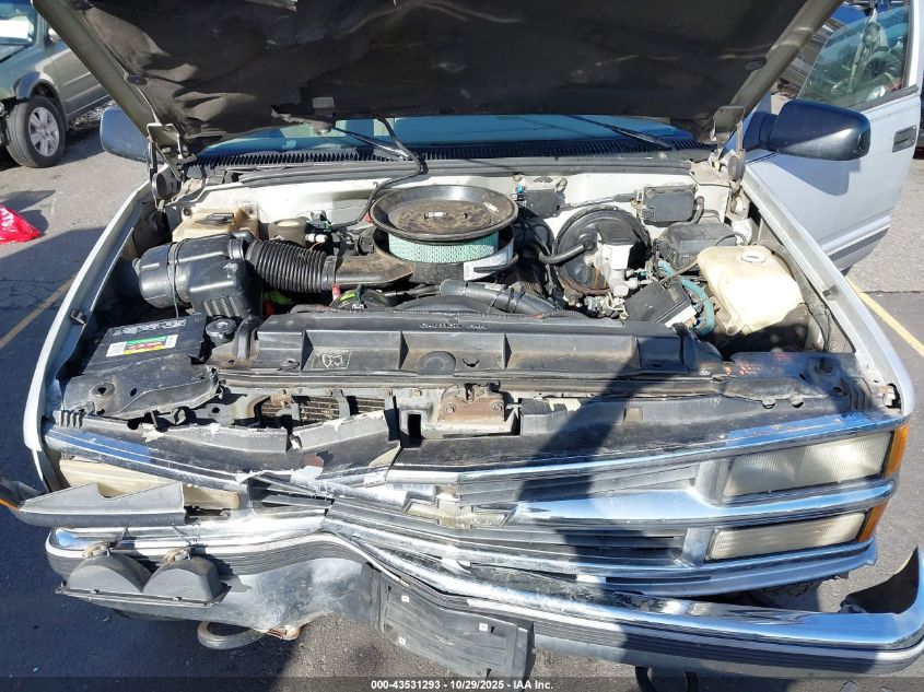 1995 Chevrolet Gmt-400 K2500 VIN: 1GCGK29N8SE207907 Lot: 43531293