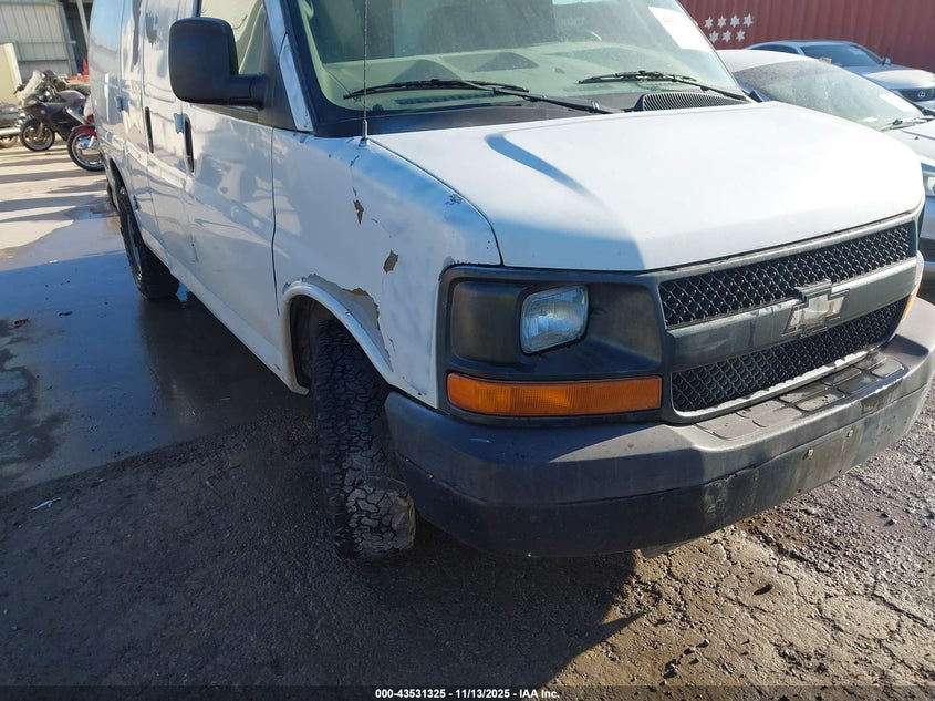 2008 Chevrolet Express Work Van VIN: 1GCGG25C581209880 Lot: 43531325