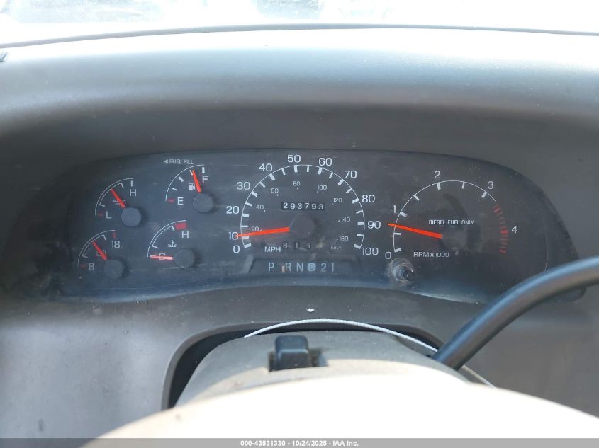 2000 Ford F-350 Lariat/Xl/Xlt VIN: 1FTSW30F3YEA65310 Lot: 43531330