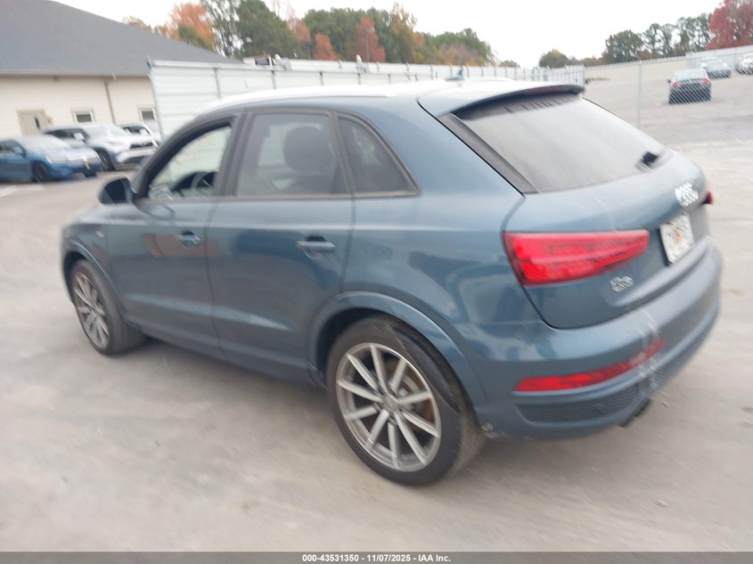 Vin: wa1bccfs5jr016468, lot: 44026352, audi q3 2.0t premium/2.0t sport premium 20183