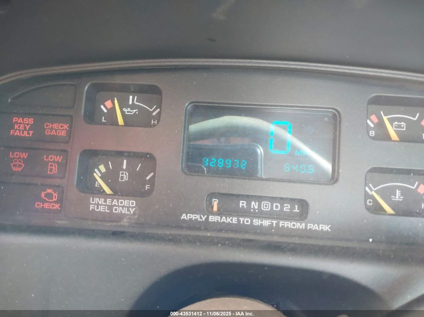 1994 Chevrolet Caprice Classic Ls VIN: 1G1BN52P7RR111549 Lot: 43531412