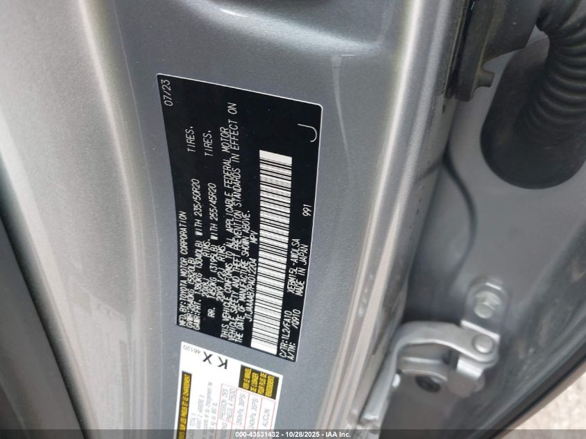 2023 Lexus Rz 450E Luxury VIN: JTJAAAAB7PA012204 Lot: 43531432