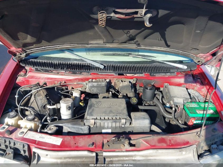 2002 Chevrolet Astro Ls VIN: 1GNDM19XX2B124111 Lot: 43531433