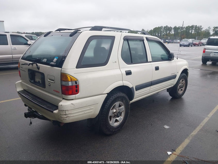 4S2CM58W5X4323118 1999 ISUZU RODEO photo no. 4