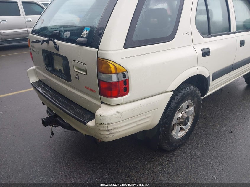 4S2CM58W5X4323118 1999 ISUZU RODEO photo no. 6