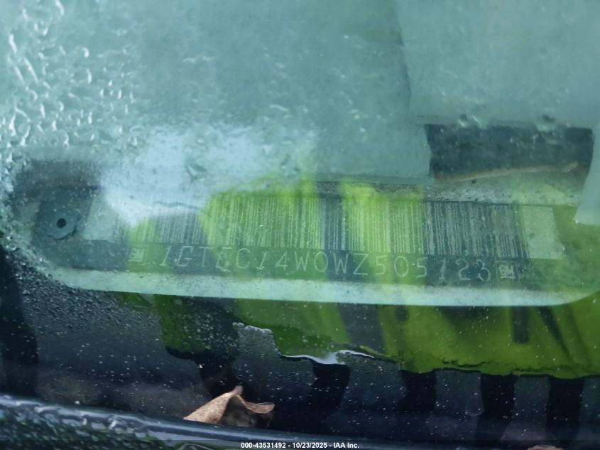 1998 GMC Sierra 1500 Special VIN: 1GTEC14W0WZ505123 Lot: 43531492