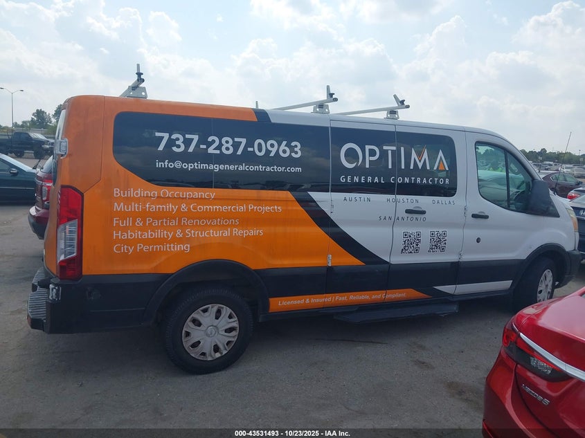 2015 Ford Transit-350 Xlt VIN: 1FBZX2ZM0FKA63136 Lot: 43531493