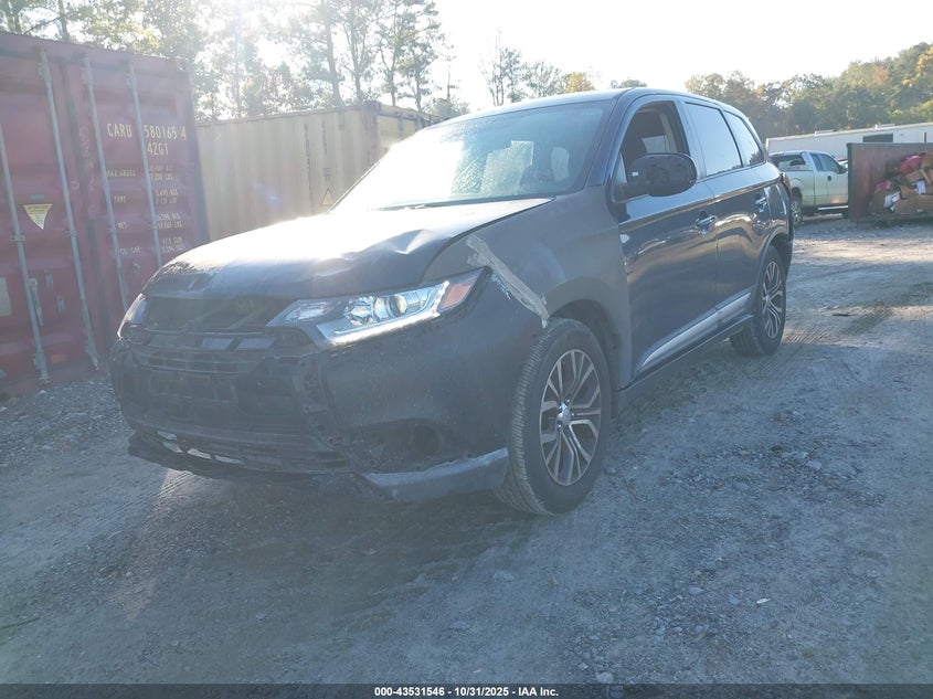 Vin: ja4ad2a30hz012597, lot: 44026555, mitsubishi outlander es 20172