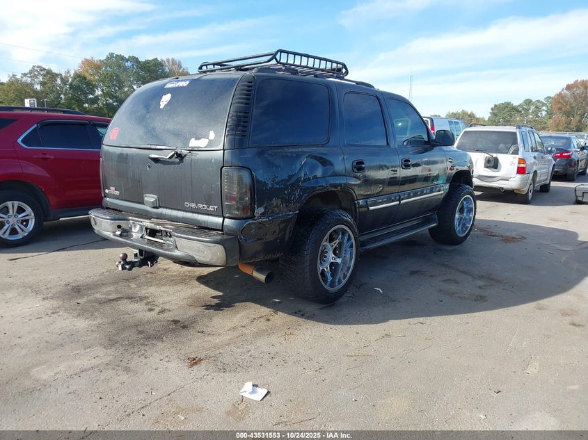 1GNEC13V25J149741 2005 CHEVROLET TAHOE photo no. 4